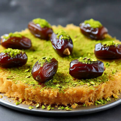 Kunafa Pistachio Dates